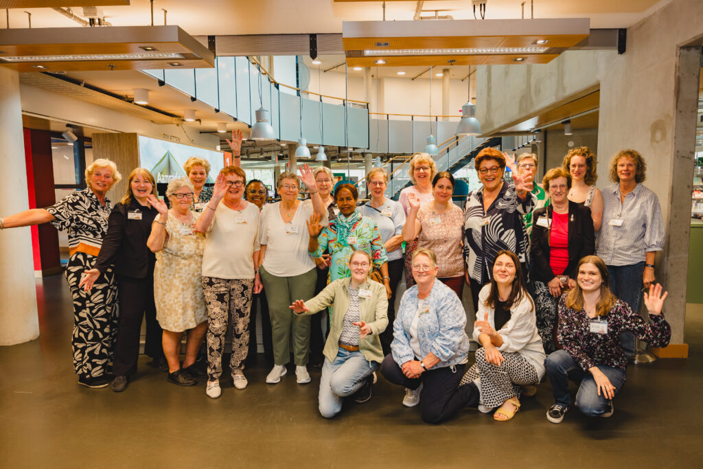 Het grootste deel van ons team van vrijwilligers